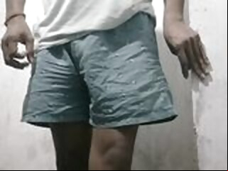 teen Indian teen removing his clothes and shows his full body indian